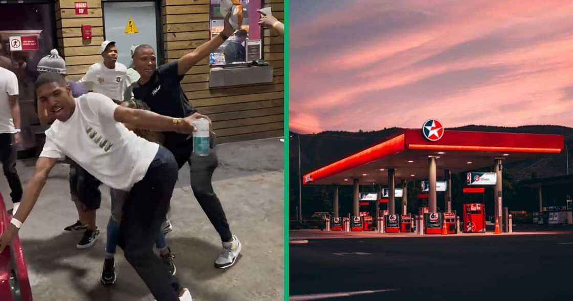 Youngsters in Knysna created a vibe at a gas station, leaving Mzansi amazed. Youngsters in Knysna created a vibe at a gas station, leaving Mzansi amazed.