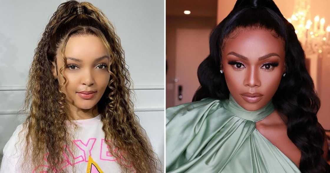 Pinky Girl said Bonang Matheba schooled her about Showbiz