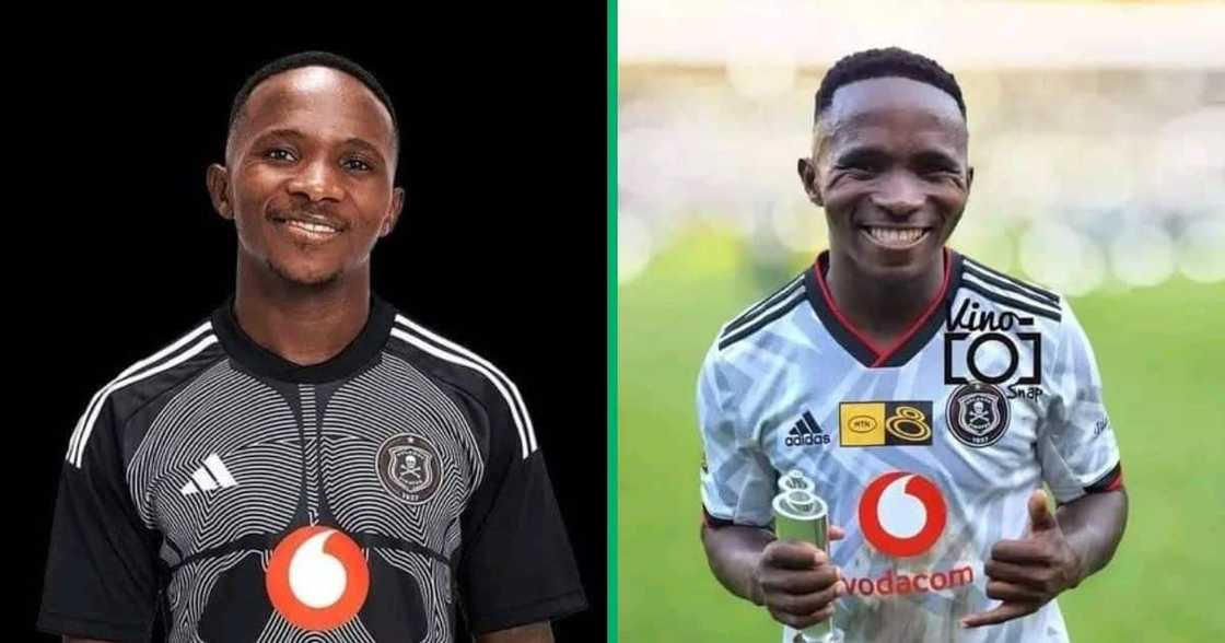 Orlando Pirates midfielder Ndabayithethwa has allegedly been snubbed by his baby mama's family. Orlando Pirates midfielder Ndabayithethwa has allegedly been snubbed by his baby mama's family.