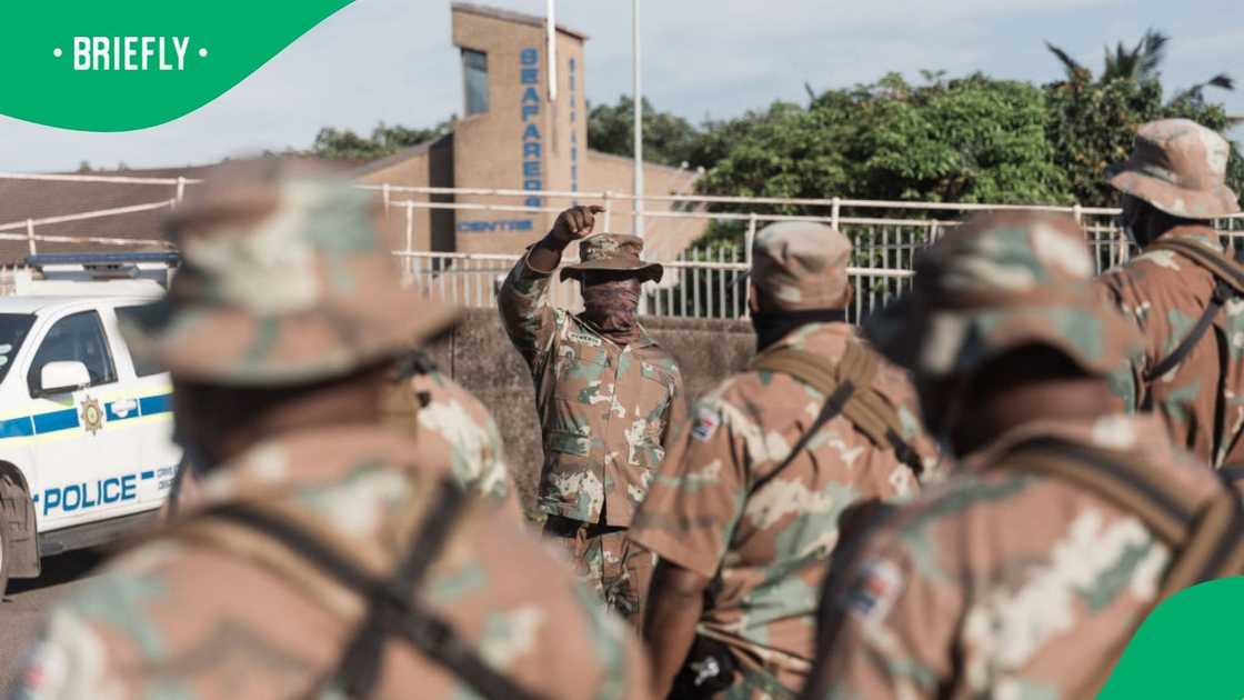 The SANDF said it cannot comment on withdrawing its troops to the DRC The SANDF said it cannot comment on withdrawing its troops to the DRC