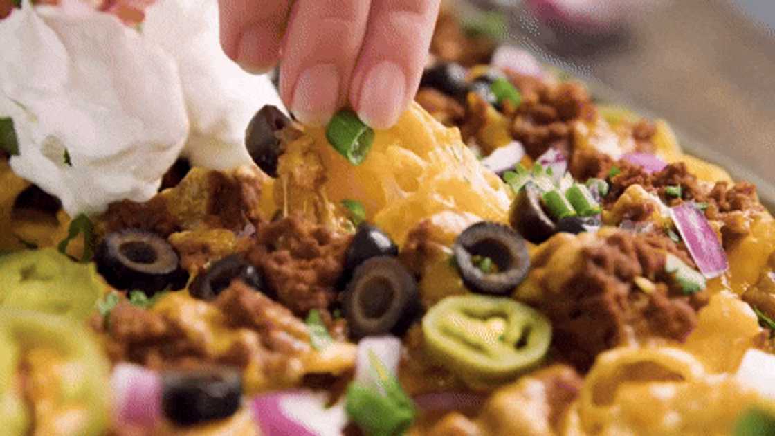 Homemade nachos Homemade nachos