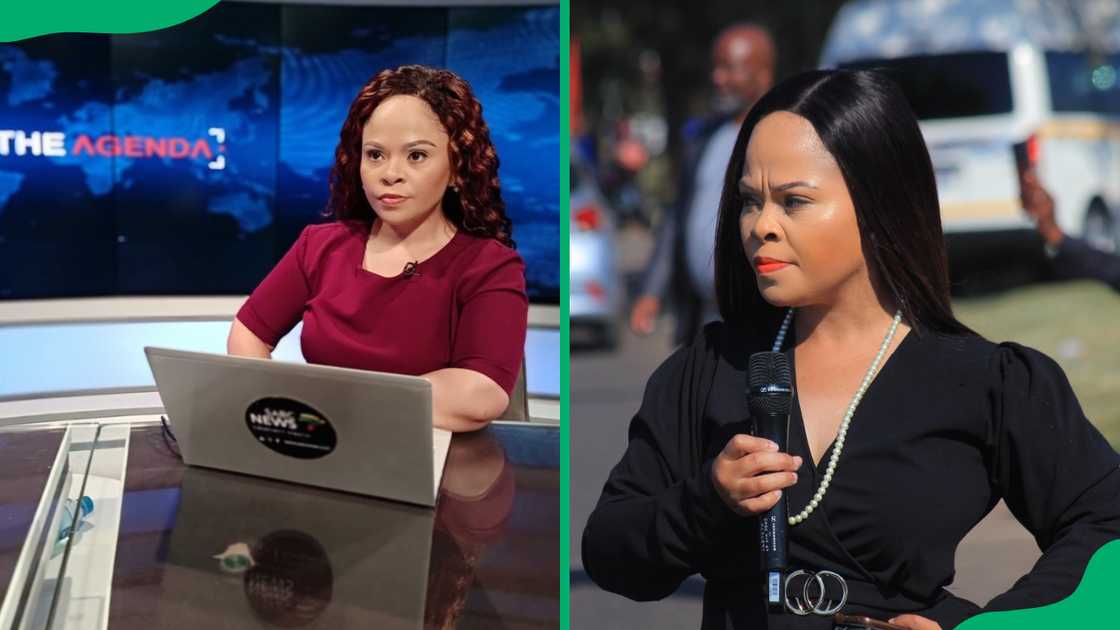 Chriselda Lewis in the studio and on the field reporting. Chriselda Lewis in the studio and on the field reporting.