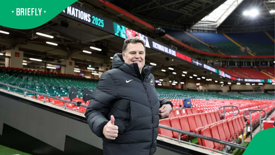 Rassie Erasmus spotted ahead of Autumn Nations Series 2024 match against Wales. Rassie Erasmus spotted ahead of Autumn Nations Series 2024 match against Wales.