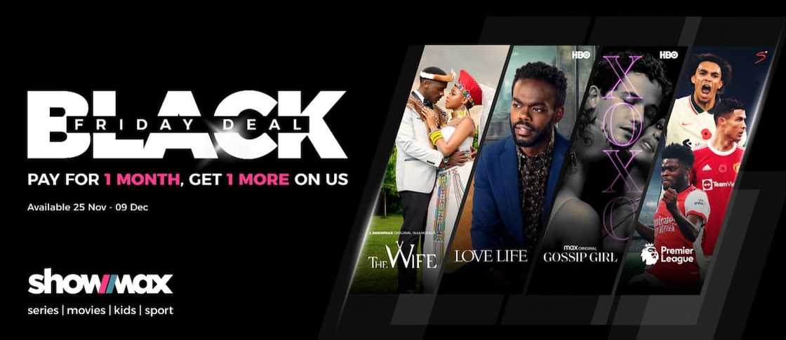 Showmax, Black Friday, deal Showmax, Black Friday, deal