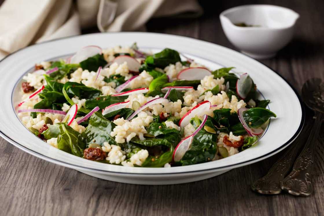 Vegeterian friendly rice salad Vegeterian friendly rice salad