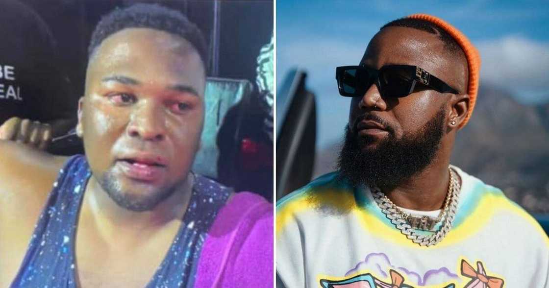 Slik Talk, Cassper Nyovest, boxing match, Naak Musiq Slik Talk, Cassper Nyovest, boxing match, Naak Musiq