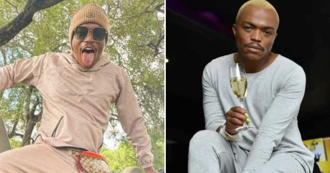 Somizi Mhlongo, Boxing Ring, Celebrity Somizi Mhlongo, Boxing Ring, Celebrity