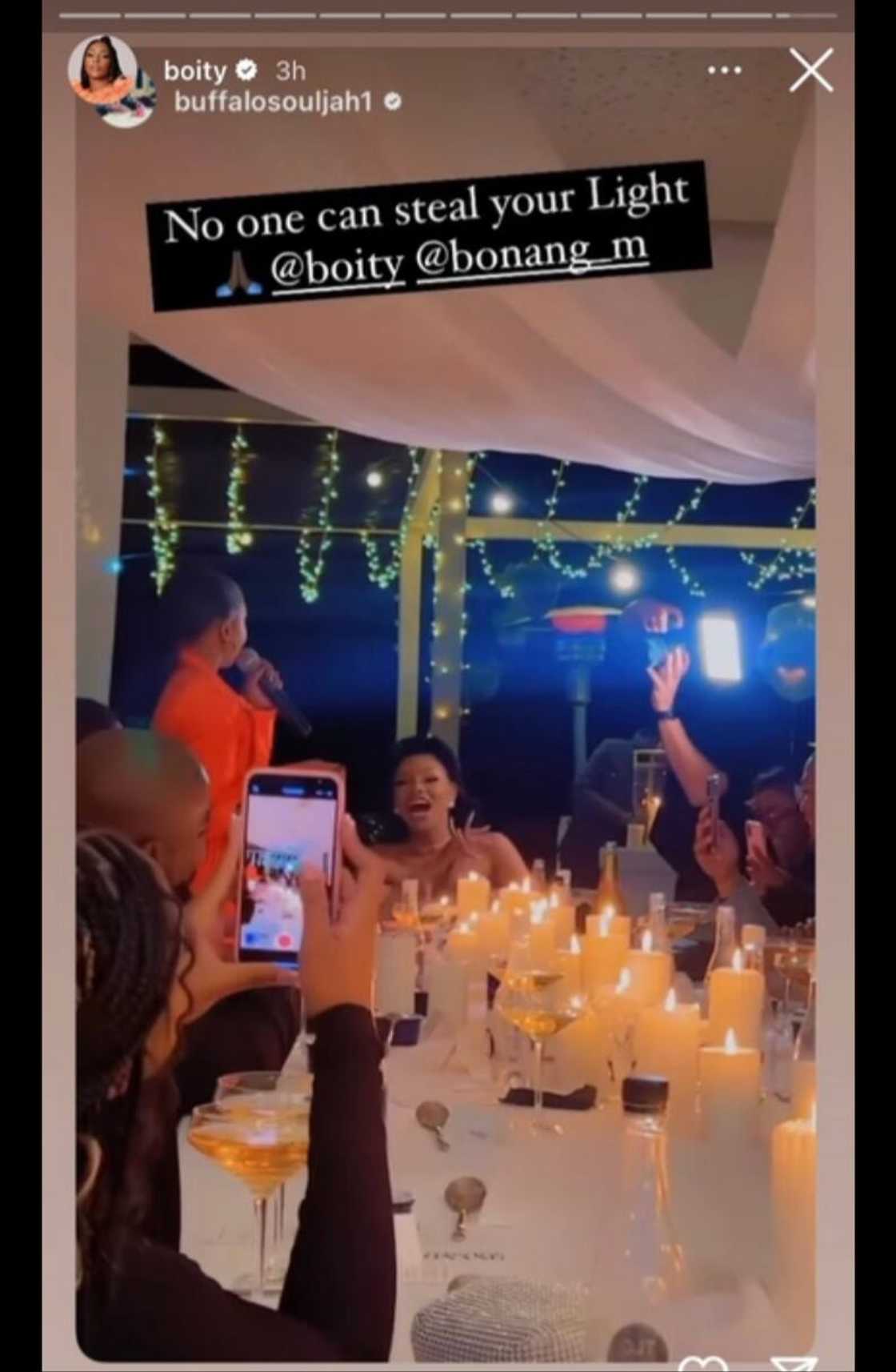 Bonang Matheba celebrated her 36th birthday with stars like Boity Thulo. Bonang Matheba celebrated her 36th birthday with stars like Boity Thulo.
