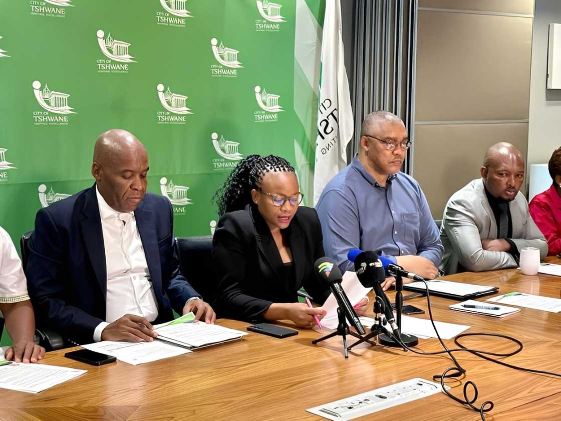 Nasiphi Moya was sworn in as a mayor in October 2024 Nasiphi Moya was sworn in as a mayor in October 2024