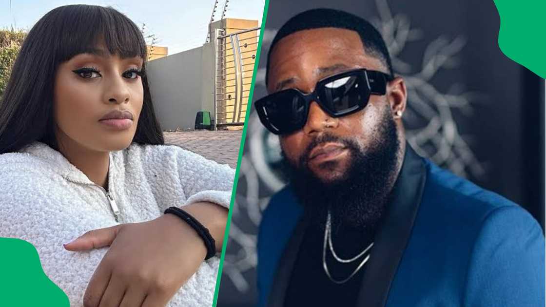 Cassper has been forced to respond to Thobeka Majozi