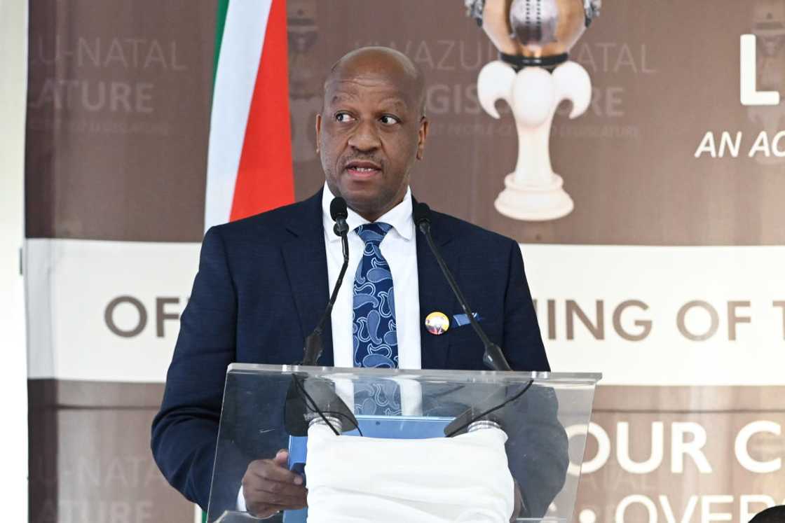 The premier of KwaZulu-Natal, Thami Ntuli, commented on the Umlazi shooting The premier of KwaZulu-Natal, Thami Ntuli, commented on the Umlazi shooting