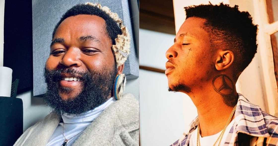 Sjava Shows Love to Emtee After 'Long Way' Tops Charts Africa Chart Sjava Shows Love to Emtee After 'Long Way' Tops Charts Africa Chart