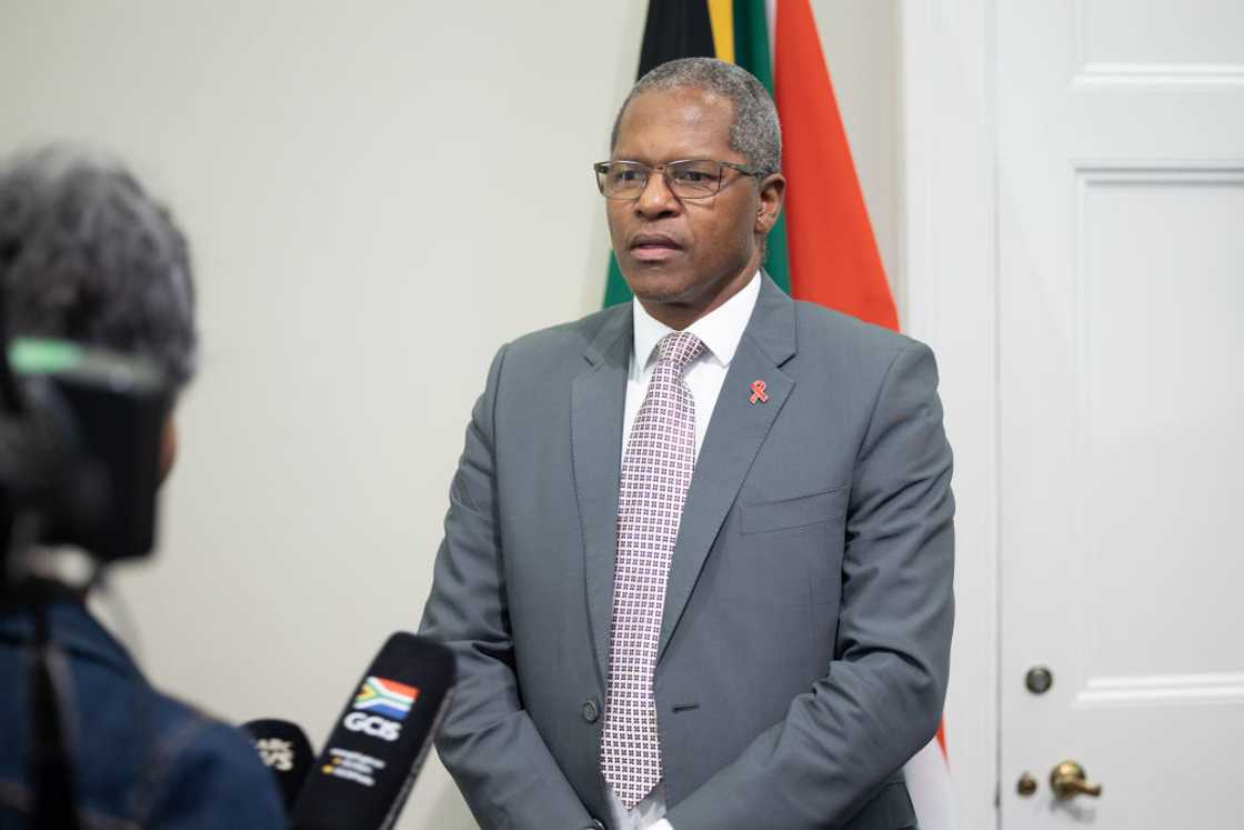 COGTA Minister Velenkosini Hlabisa discussed the upcoming severe weather COGTA Minister Velenkosini Hlabisa discussed the upcoming severe weather