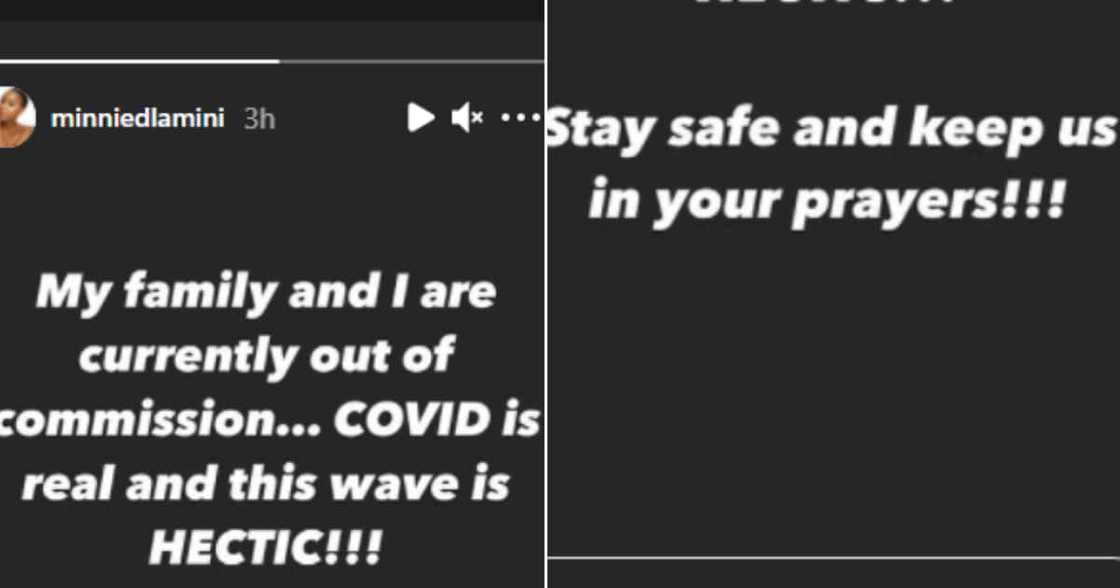 Minnie Dlamini, Covid-19. prayer Minnie Dlamini, Covid-19. prayer