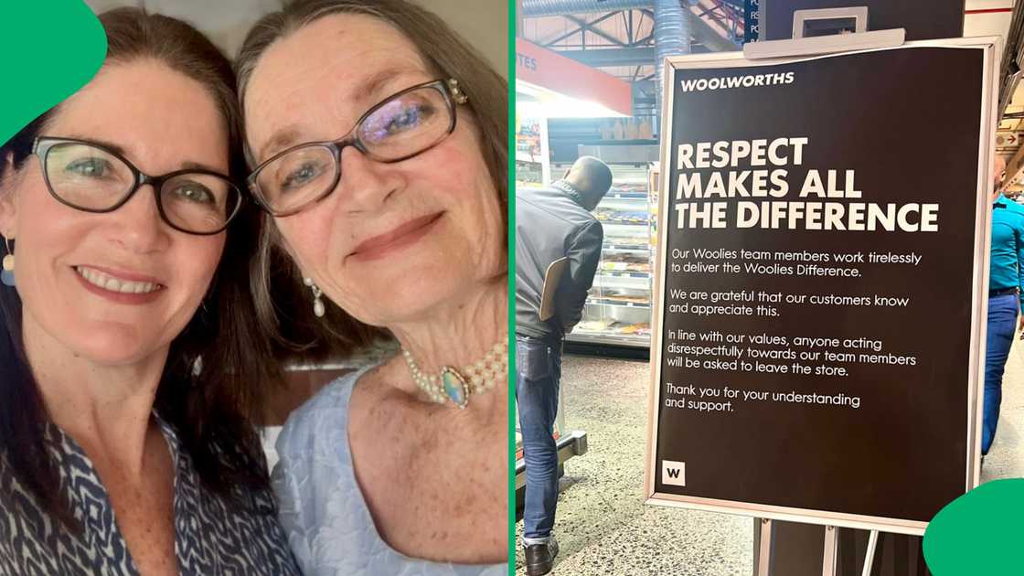 Woman's post on Woolies new sign goes viral.