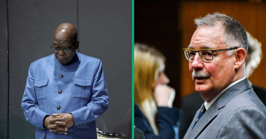 Jacob Zuma's case against Billy Downer was struck off the roll Jacob Zuma's case against Billy Downer was struck off the roll