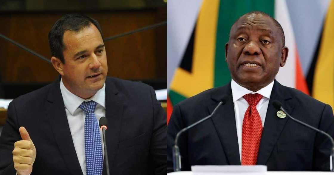 John Steenhuisen writes to Ramaphosa about lockdown still being in place John Steenhuisen writes to Ramaphosa about lockdown still being in place