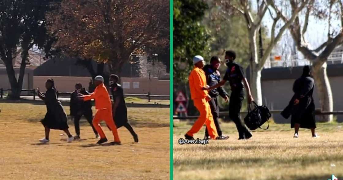 A man pulled off a prison escape prank A man pulled off a prison escape prank