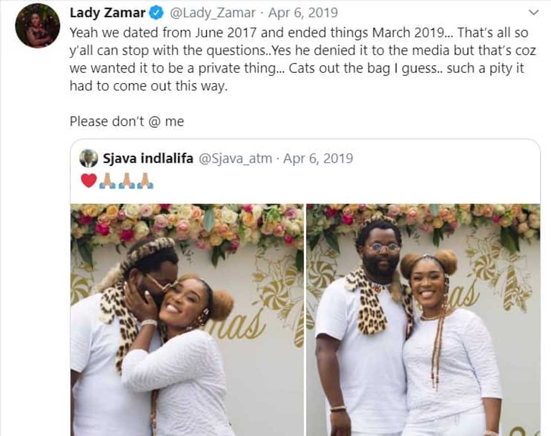 Is Lady zamar still dating Sjava? Is Lady zamar still dating Sjava?