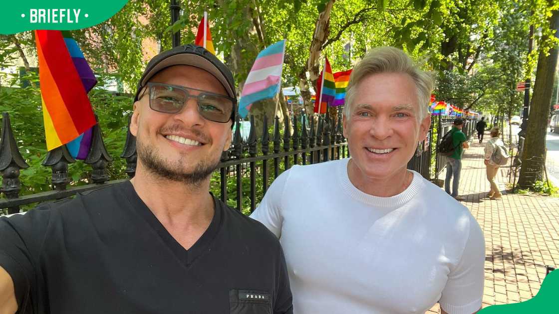 Rubem Robierb and Sam Champion