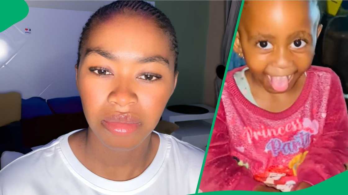 A TikTok user left Mzansi amused after sharing a video of her family member