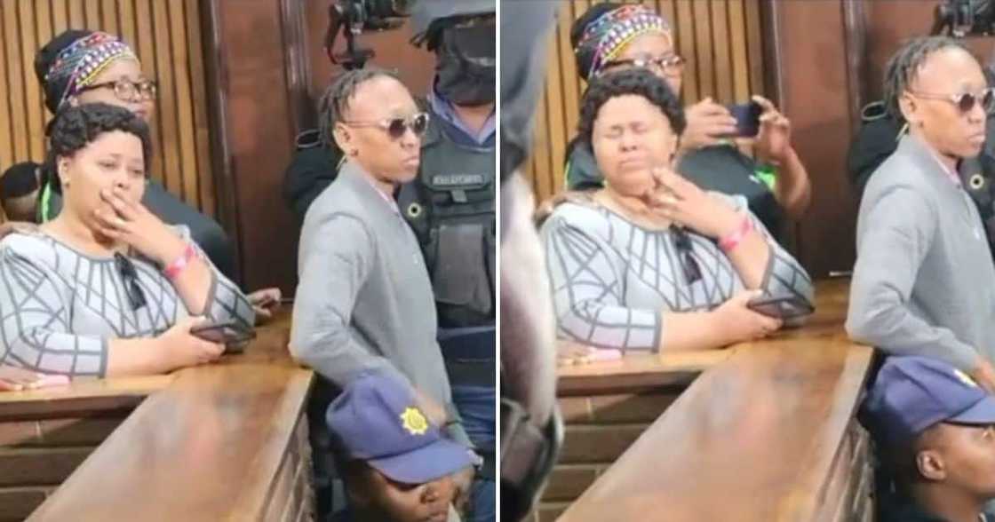 A video of Dr Nandipha Magudumana's mother crying in court A video of Dr Nandipha Magudumana's mother crying in court