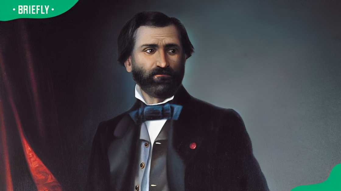 Portrait of the Composer Giuseppe Verdi