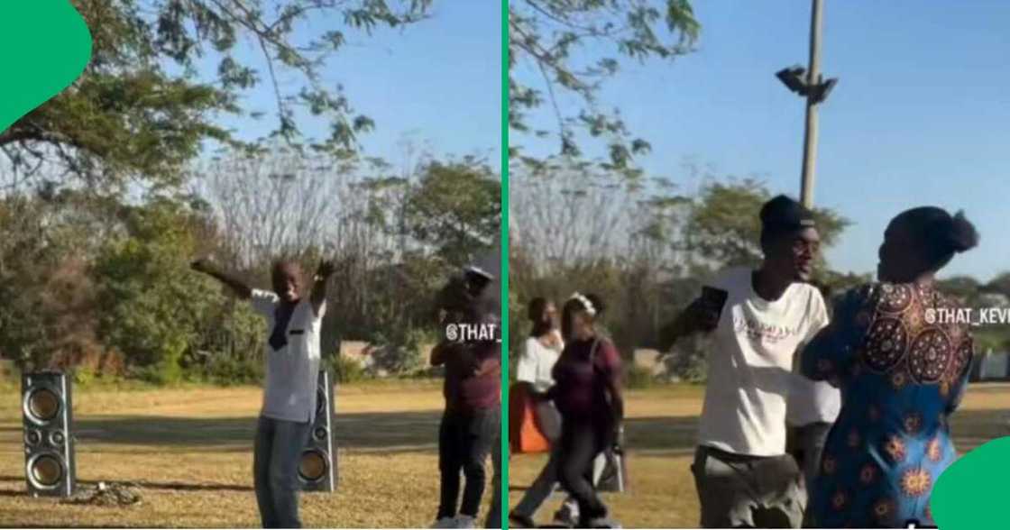 A TikTok video shows South Africans dancing to an Afrikaans song. A TikTok video shows South Africans dancing to an Afrikaans song.