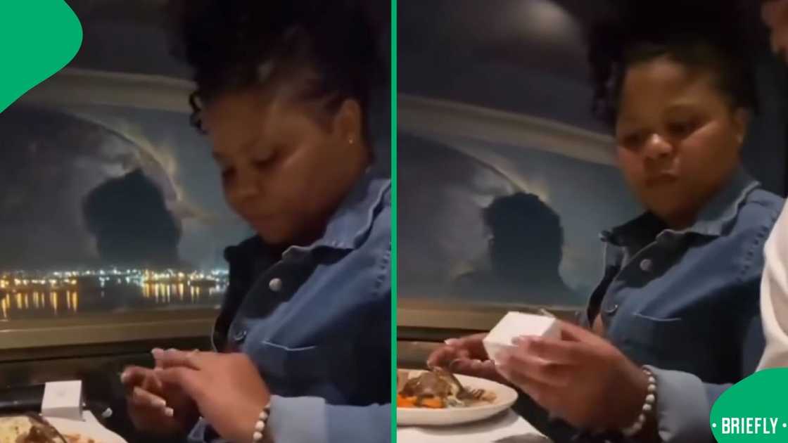 A couple went viral in South Africa over their emotionless proposal. A couple went viral in South Africa over their emotionless proposal.