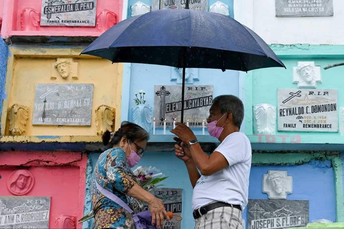 It was the first time since the start of the pandemic that the Philippines' cemeteries were open for the ancient Christian tradition