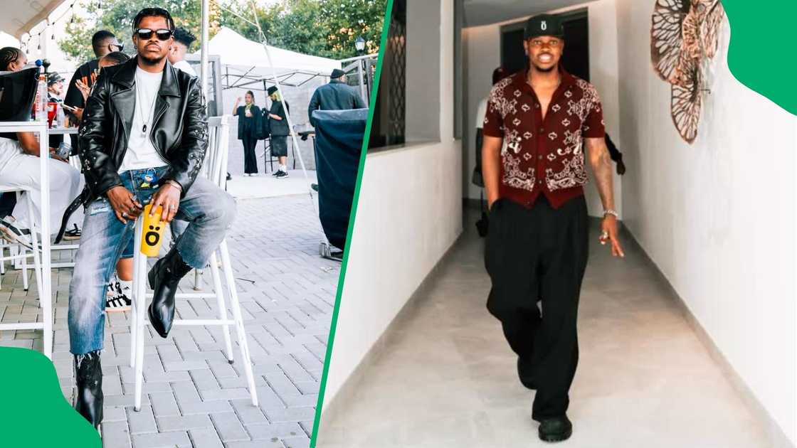 Photos of DJ Zinhle and Murdah Bongz's alleged side chicj spark heated debate