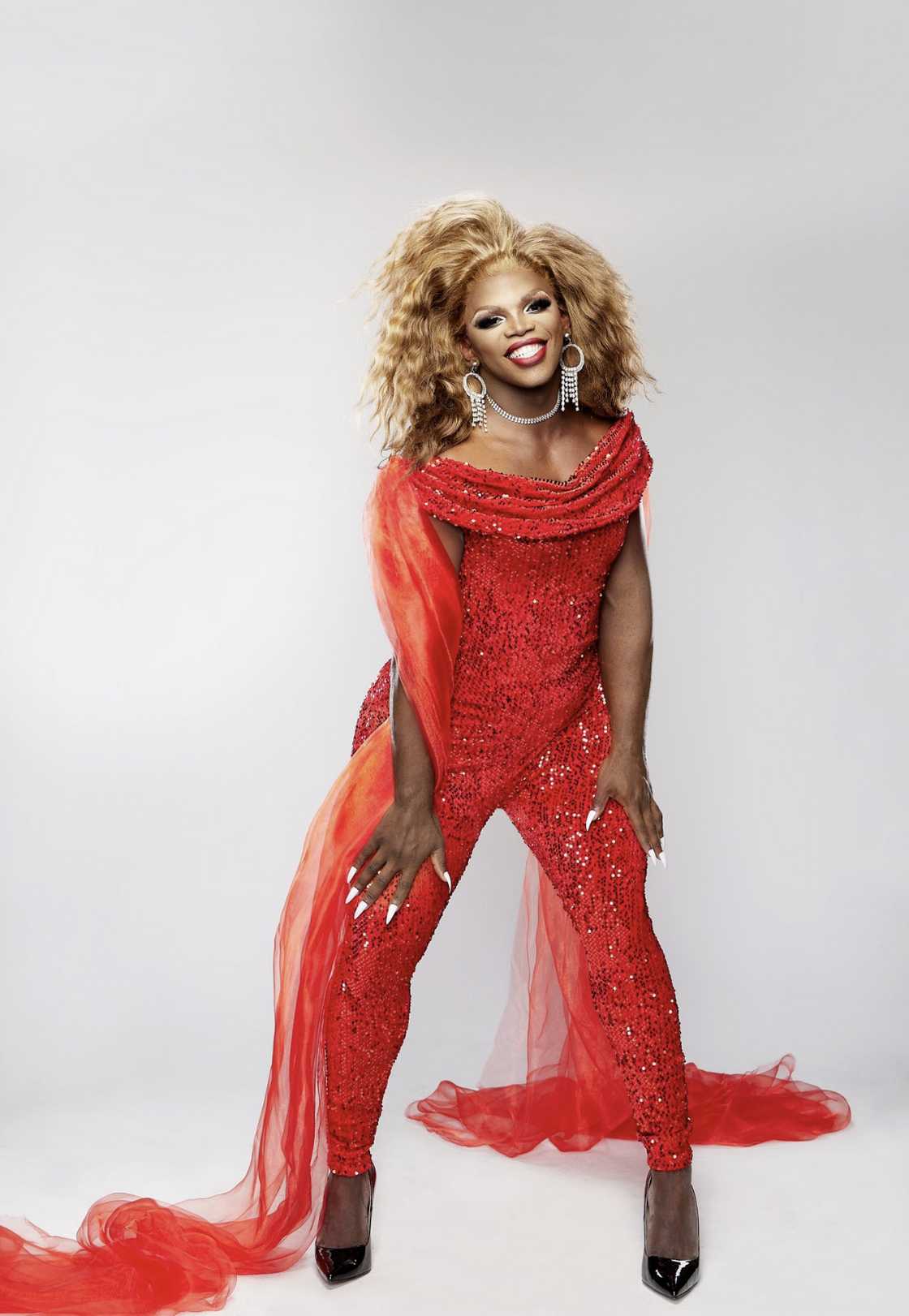 Siv Ngesi regularly dressed as a drag queen in 2021 Siv Ngesi regularly dressed as a drag queen in 2021