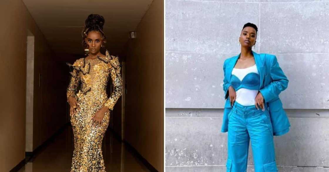 Zozibini Tunzi's outfit at Miss Universe Philippines Zozibini Tunzi's outfit at Miss Universe Philippines