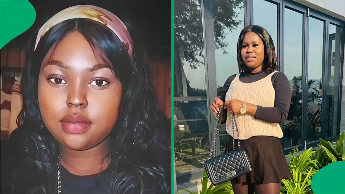 A TikTok video shows a woman unveiling her stunning 4-bedroom RDP home. A TikTok video shows a woman unveiling her stunning 4-bedroom RDP home.