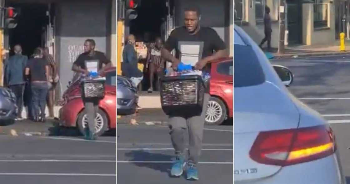 Mzansi, Reacts, Man, Mercedes, Looting, Woolies, Durban Mzansi, Reacts, Man, Mercedes, Looting, Woolies, Durban