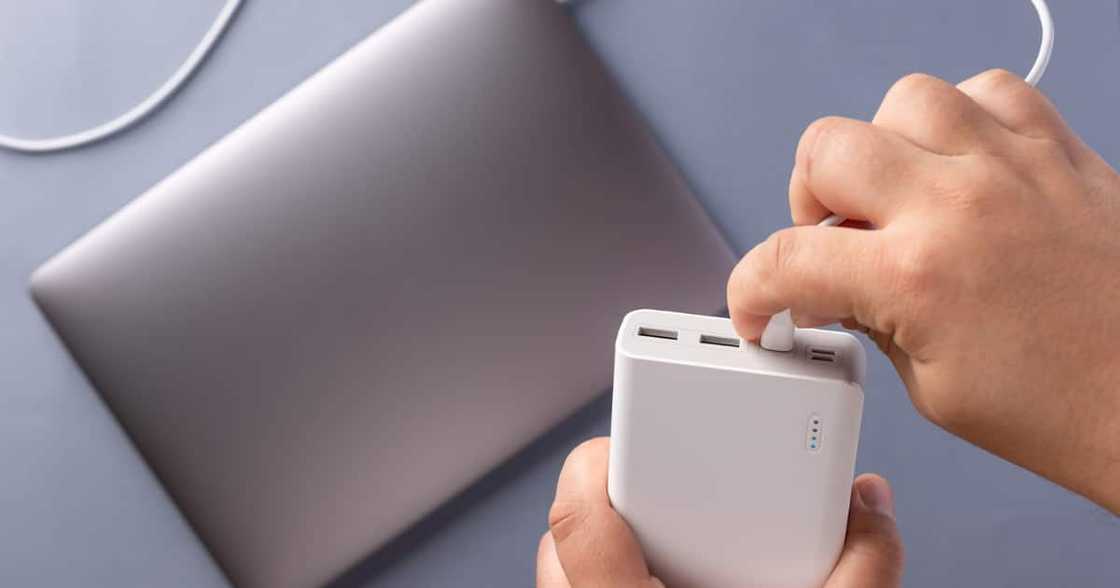 Power banks can be used to keep devices like laptops charged during loadshedding Power banks can be used to keep devices like laptops charged during loadshedding
