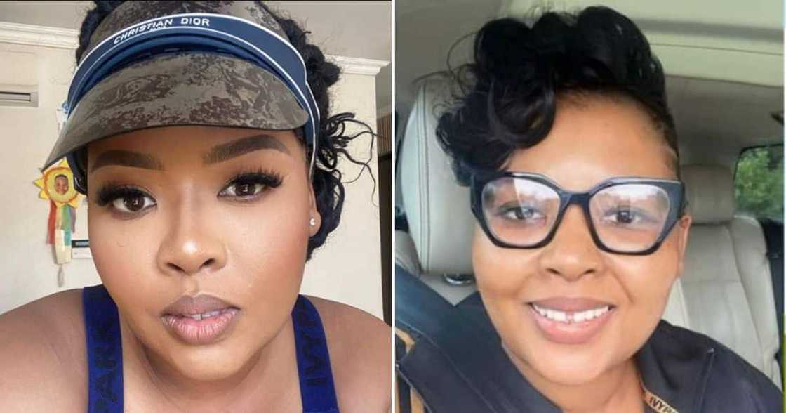 Anele Mdoda shows off stunning legs Anele Mdoda shows off stunning legs