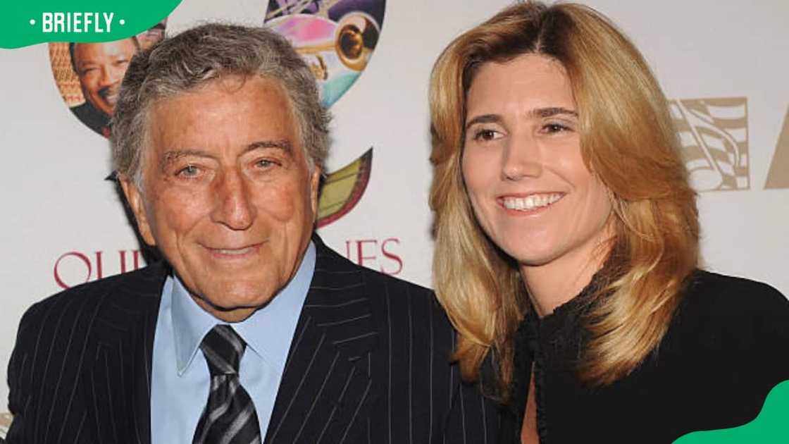 Tony Bennett and Susan Crow at the Nokia Theatre