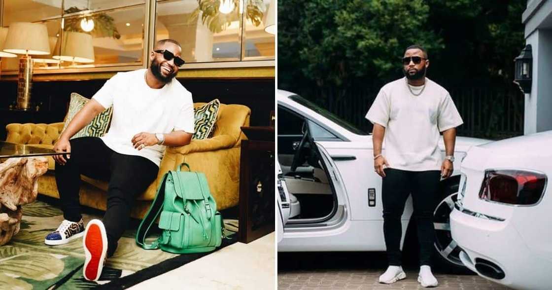 Cassper Nyovest, adorable snap, son, Mzansi, Khotso