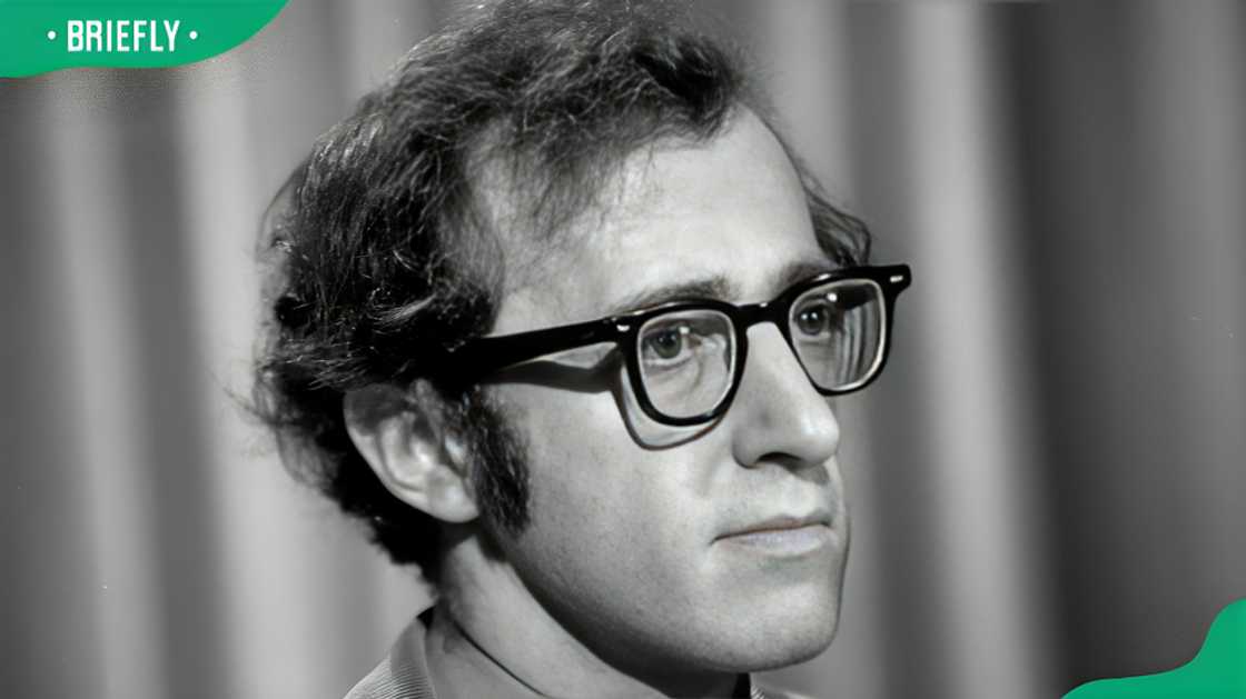 Woody Allen on stage Woody Allen on stage