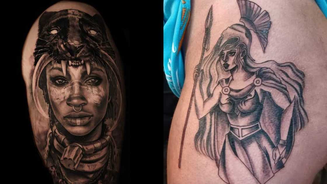 african warrior tattoo designs