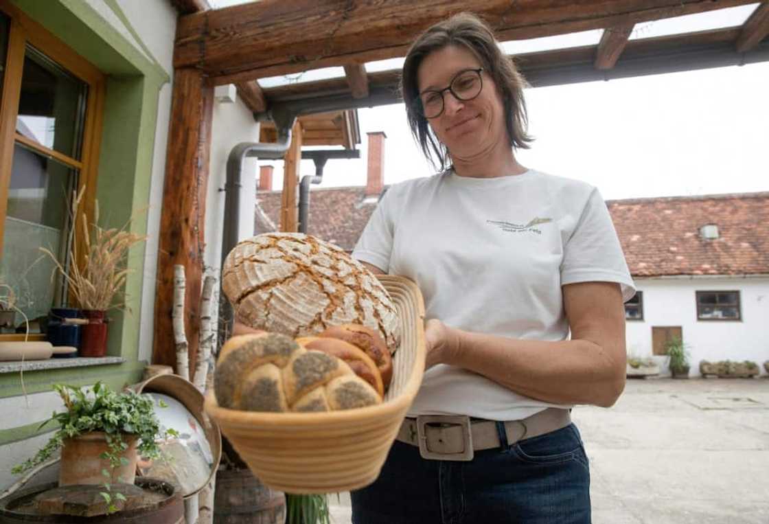 Farmer Beate Brenner says customers can 'count on knowing what happens here' Farmer Beate Brenner says customers can 'count on knowing what happens here'
