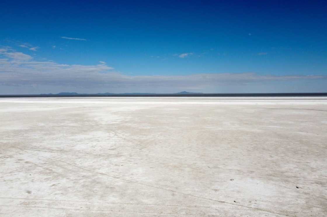 What is left of the Lake Poopo is largely an evaporated bed of salt the village's few remaining residents had hoped would be the lake's last gift to them