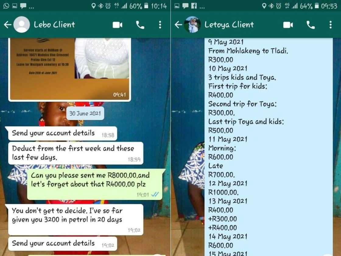 Letoya Makhene, cab drama, drivers, screenshots