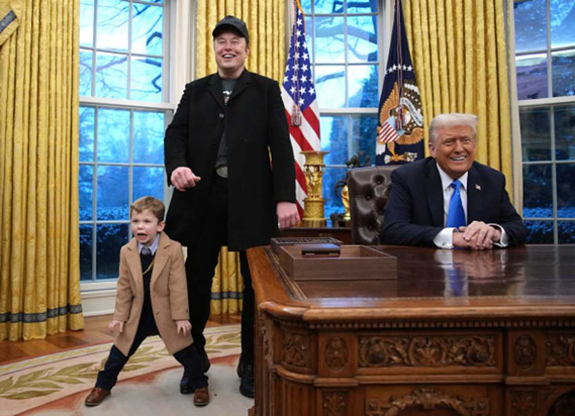 Elon Musk's son's alleged bold remarks to US President Donald Trump sparked a buzz online. Elon Musk's son's alleged bold remarks to US President Donald Trump sparked a buzz online.