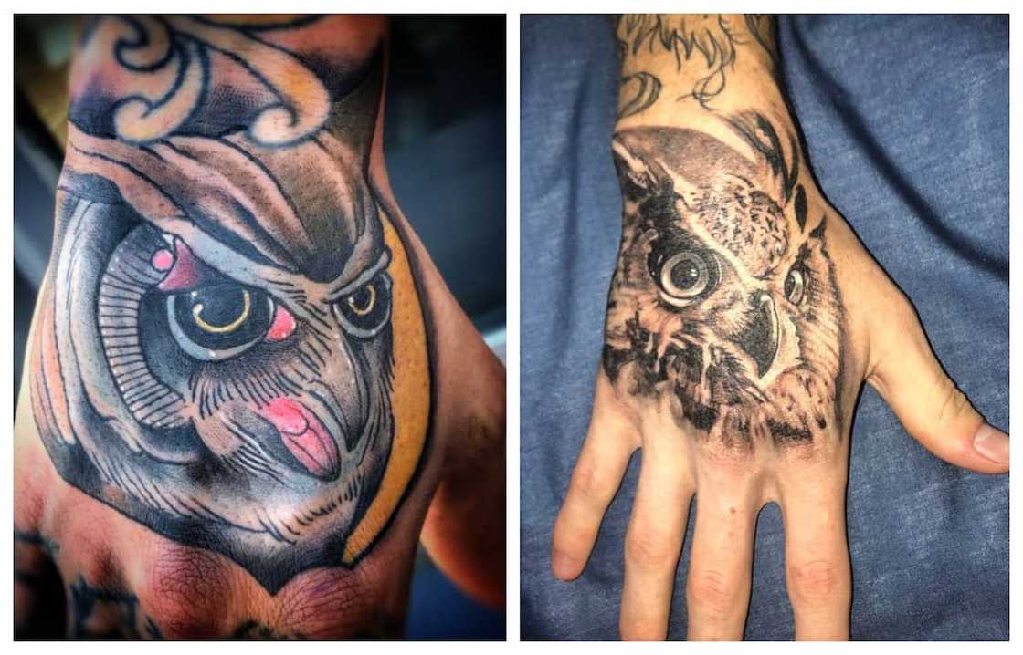 Sunset hand tattoo Sunset hand tattoo