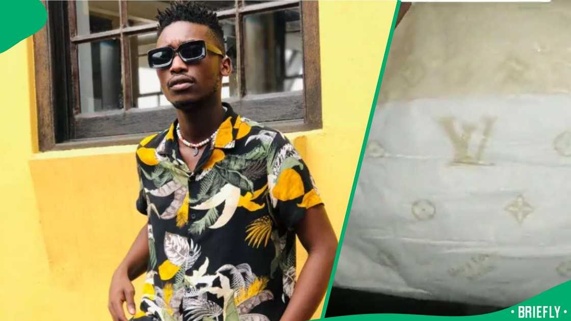 TikTok users were shocked after a man showed them a designer-branded diaper he bought TikTok users were shocked after a man showed them a designer-branded diaper he bought