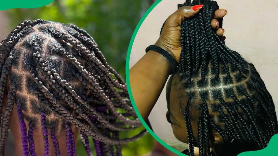 What are the four types of three strand braids? What are the four types of three strand braids?