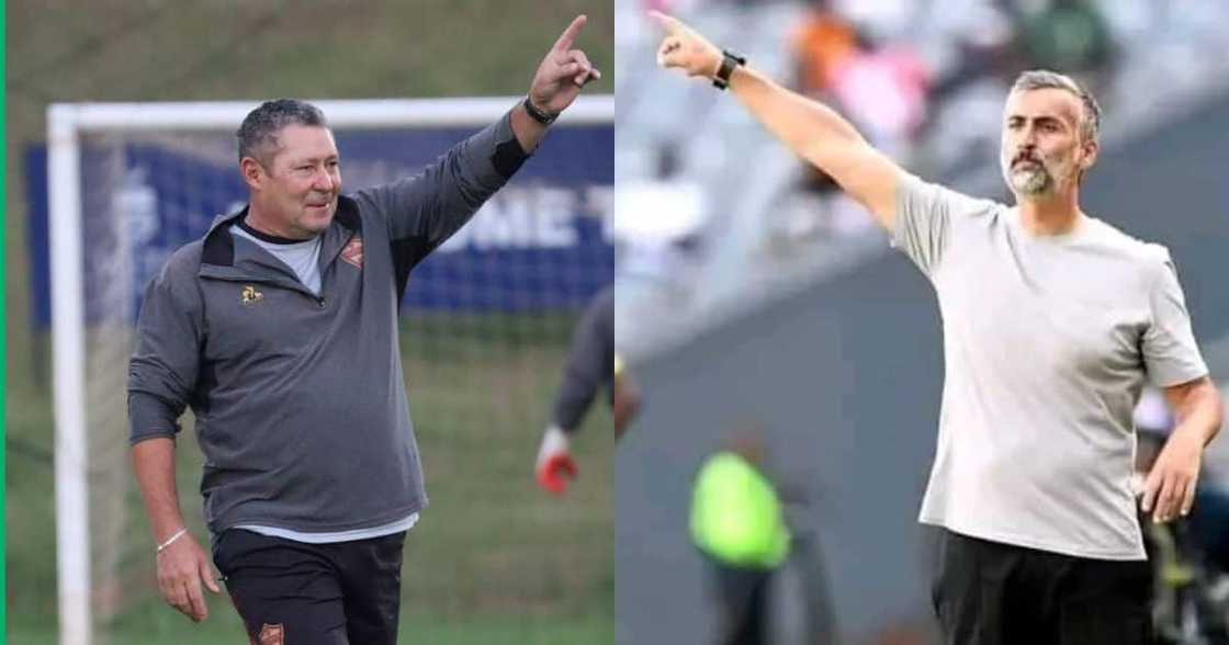 Stellenbosch FC coach Steve Barker will be looking to beat Mamelodi Sundowns while Pirate coach José Riveiro will face Chippa United in the Nedbank Cup semi-finals. Stellenbosch FC coach Steve Barker will be looking to beat Mamelodi Sundowns while Pirate coach José Riveiro will face Chippa United in the Nedbank Cup semi-finals.