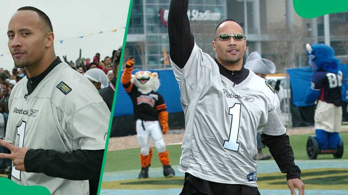 Did The Rock quit football?